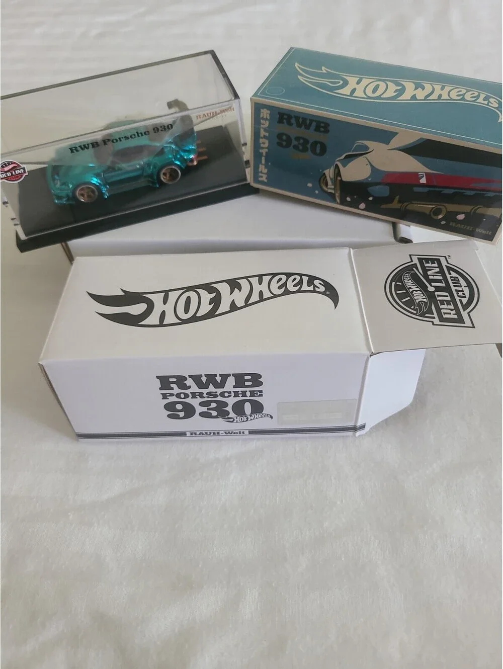 Hot Wheels RLC Redline Club RWB Porsche 930 Rauh-Welt Spectraflame Teal